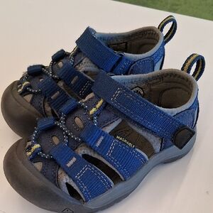 Keen Kids Blue and Gray Sandals